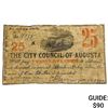 Image 1 : 1861 25C Confed. States of America Note-Richmond 4