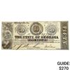 Image 1 : 1863 $50 State of Georgia Note-Milledgeville