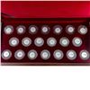 Image 2 : Queen Elizabeth II 20 Coin Collection w/ Box