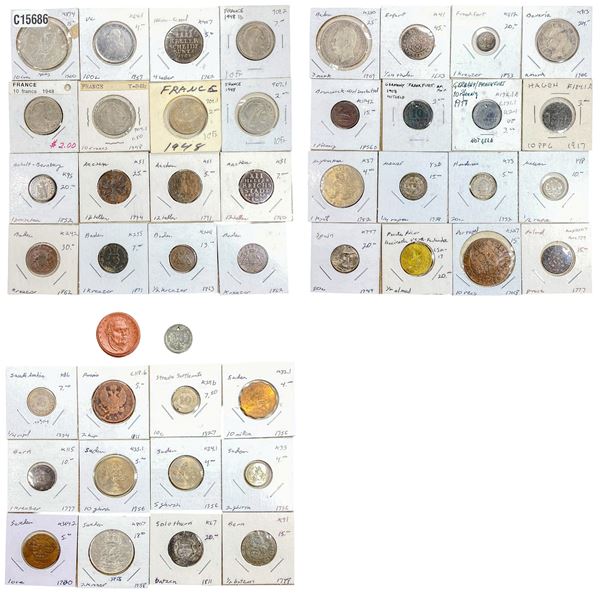 Mixed World Type Coins VF
