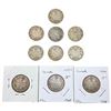 Image 2 : [10 Coins] 1919-1928 Silver Canada 25c HIGH GRADE