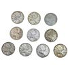 Image 2 : [10 Coins] 1946 Silver Canada 25c HIGH GRADE