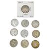 Image 1 : [10 Coins] 1945-1946 Silver Canada 25c HIGH GRADE