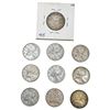 Image 2 : [10 Coins] 1945-1946 Silver Canada 25c HIGH GRADE