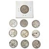 Image 2 : [10 Coins] 1943-1946 Silver Canada 25c HIGH GRADE