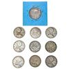 Image 2 : [10 Coins] 1942 Silver Canada 25c HIGH GRADE