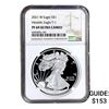Image 1 : 2021-W Silver Eagle NGC PF69 Hearldic Eagle T-1 UC