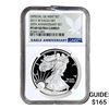 Image 1 : 2011-W Silver Eagle NGC PF69 25th Anniv. Ultra Cameo