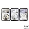 Image 1 : [3 Coins]2006 Silver Eagle NGC MS-PF69 20th Anniv.