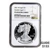 Image 1 : 2021-W Silver Eagle NGC PF69 Hearldic Eagle T-1 UC