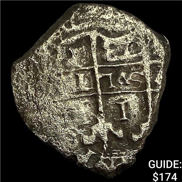 1500's-1600's Spanish Colonial Silver Reales Cob NEARLY UNCIRCULATED