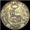 Image 2 : 1930 Peru Silver Sol NEARLY UNCIRCULATED