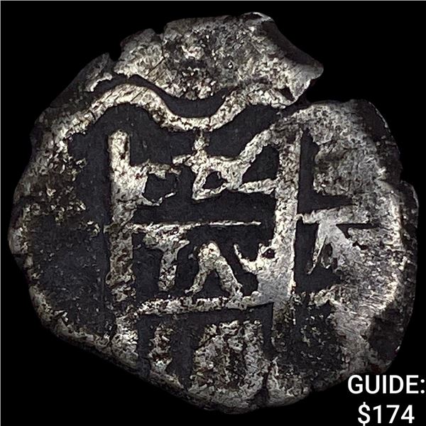 1500's-1600's Spanish Colonial Silver Reales Cob NEARLY UNCIRCULATED