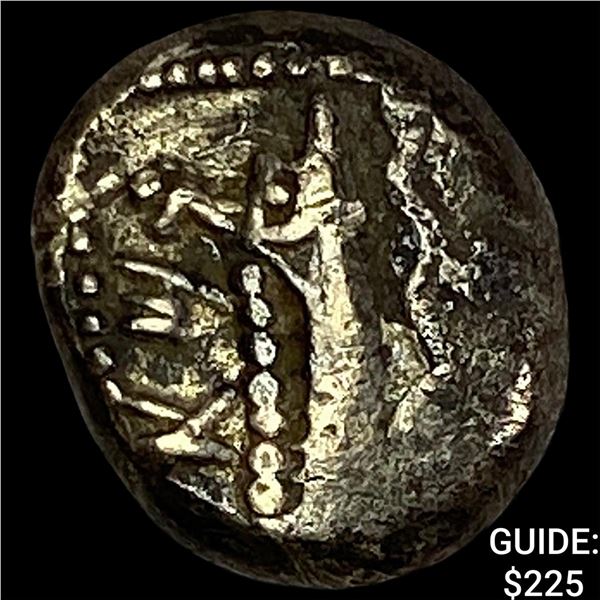 4th Cent BC Phoenicia Arados Silver Third Stater NEARLY UNCIRCULATED