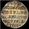 Image 2 : 1535 Prussia Brandenburg Silver 3 Groschen CLOSELY UNCIRCULATED