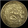 Image 2 : 1925 Peru Silver 1 Sol NEARLY UNCIRCULATED