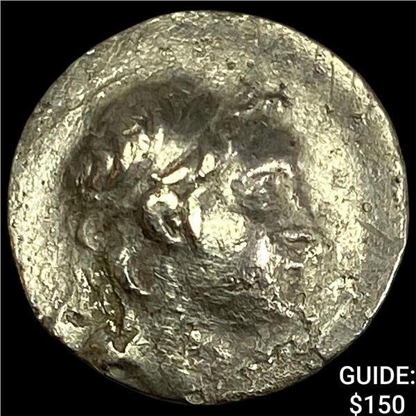 Cappadocia Ariarathes IV 220-163 BC Silver Drachm CHOICE AU