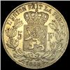 Image 2 : 1868 Belgium Silver 5 Francs CLOSELY UNCIRCULATED