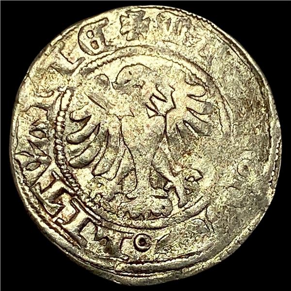 1500-1600 Lithunia Silver Grosz CLOSELY UNCIRCULATED