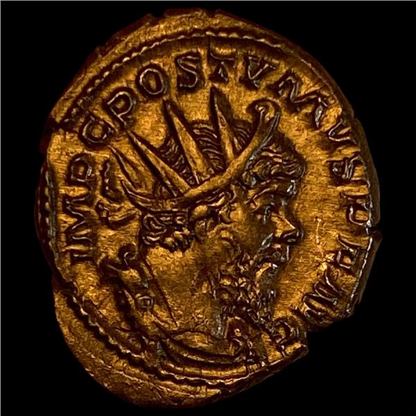 Roman Postumus 260-269 AD BI Dbl Denarius CHOICE AU