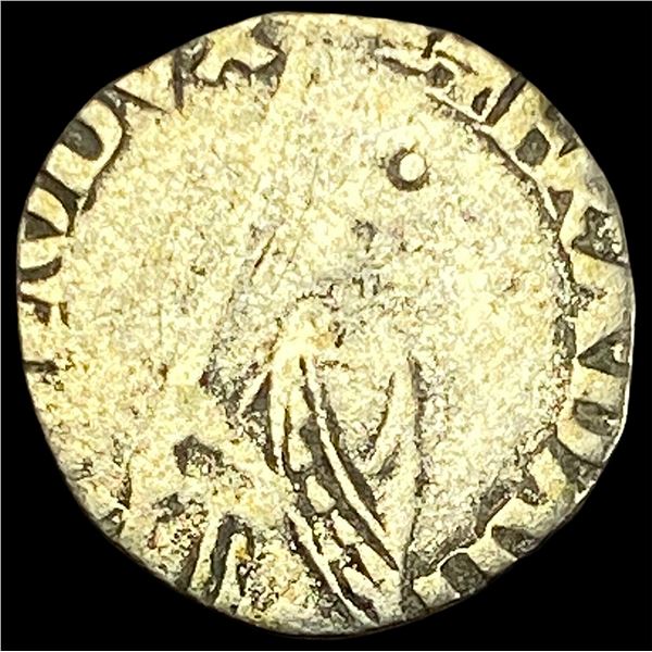 1368-1392 Venice Silver Soldino NEARLY UNCIRCULATED