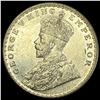 Image 1 : 1918 India Geo V Silver 1 Rupee UNCIRCULATED