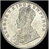 Image 1 : 1920 British-India Silver Rupee UNCIRCULATED