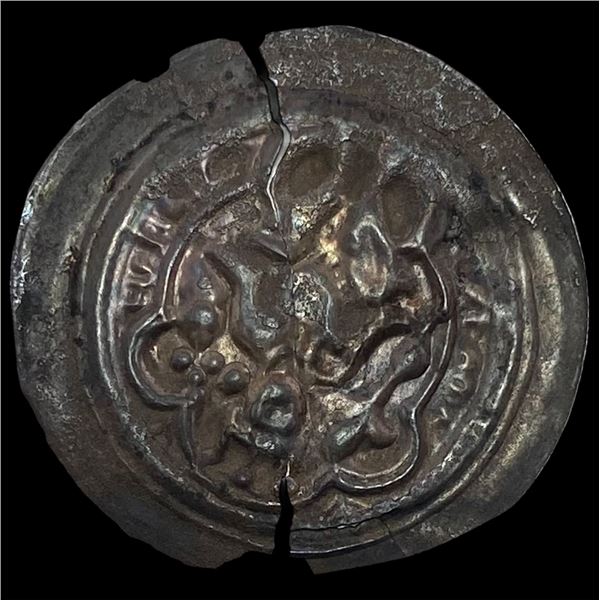 [1152-90] Altenburg Frederick I Bracteate CLOSELY UNCIRCULATED