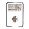 Image 1 : Roman Theodosius II 402-450 AD AE3 Nummus NGC