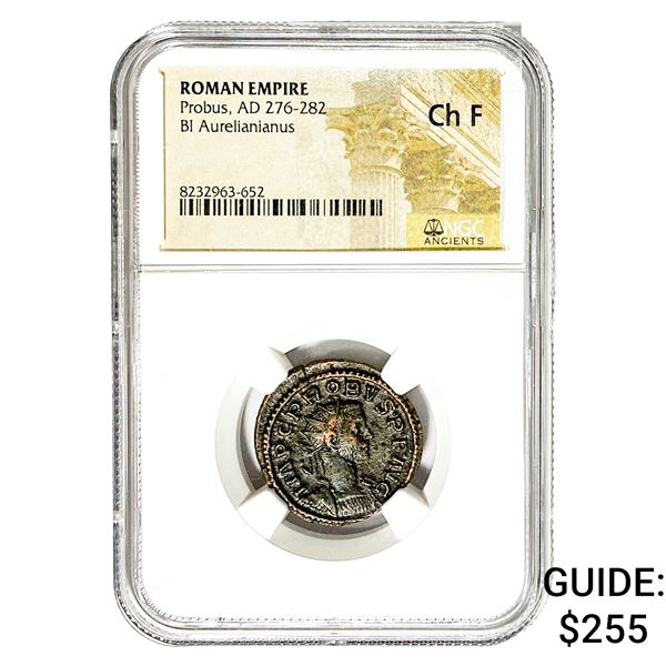 Roman Probus, AD 276-282 BI Aurelianianus  Ch. F