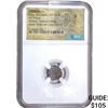 Image 1 : Judaea Alex, Jannaeus 103-76 BC Bronze Purtah NGC