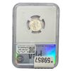 Image 2 : 1943-S Mercury Silver Dime PGA MS65 FSB