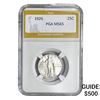 Image 1 : 1926 Standing Liberty Quarter PGA MS65