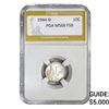 Image 1 : 1944-D Mercury Silver Dime PGA MS68 FSB