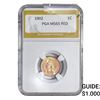 Image 1 : 1902 Indian Head Cent PGA MS65 RED