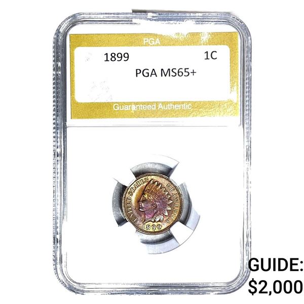 1899 Indian Head Cent PGA MS65+