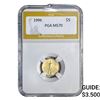 Image 1 : 1996 1/10oz $5 Gold Eagle PGA MS70