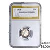 Image 1 : 1908 Barber Dime PGA PR66 CAMEO