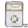 Image 1 : 1944-S Mercury Silver Dime PGA MS65 FSB