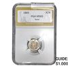 Image 1 : 1865 Nickel Three Cent PGA MS65 Toner