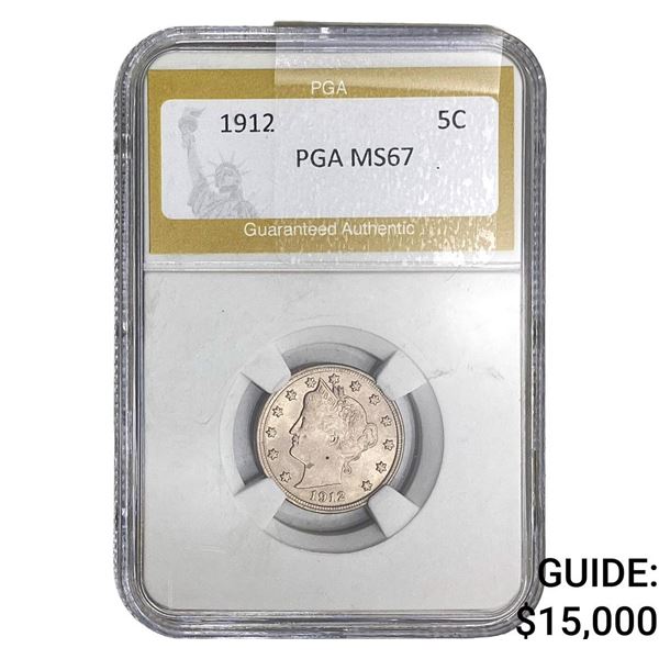 1912 Liberty Victory Nickel PGA MS67