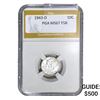 Image 1 : 1943-D Mercury Silver Dime PGA MS67 FSB