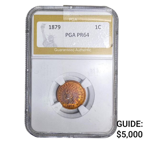 1879 Indian Head Cent PGA PR64
