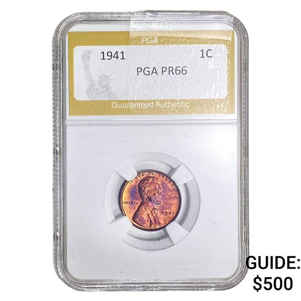 1941 Wheat Cent PGA PR66