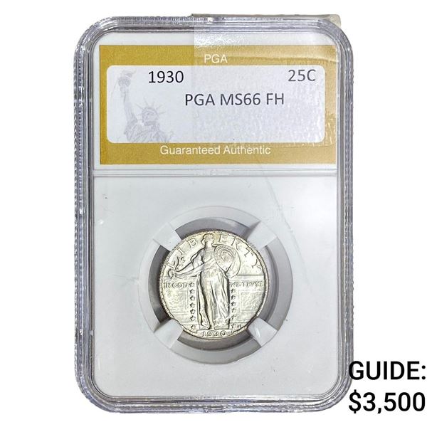 1930 Standing Liberty Quarter PGA MS66 FH