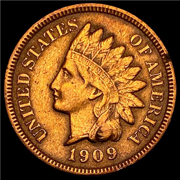 1909 Indian Head Cent CLOSELY UNCIRCULATED