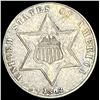 Image 1 : 1862 Silver Three-Cent Piece CLOSELY UNCIRCULATED