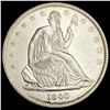 Image 1 : 1840 Silver Half Dollar (No Drapery) CHOICE AU