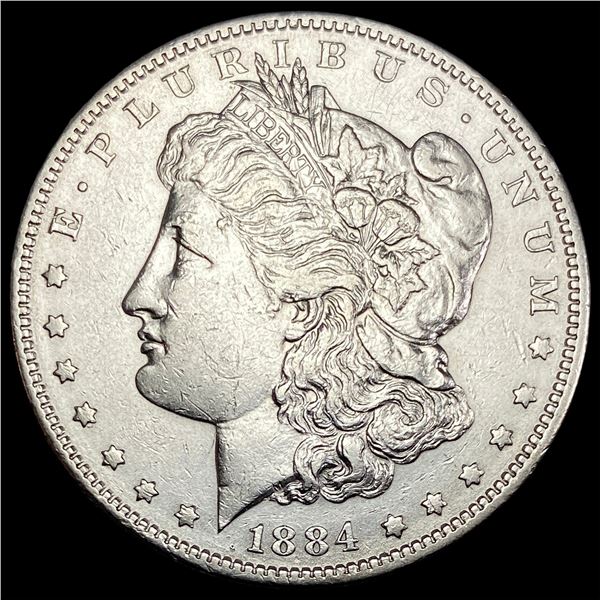 1884-S Silver Morgan Dollar CLOSELY UNCIRCULATED