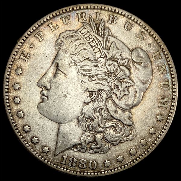 1880-S Silver Morgan Dollar NEARLY UNCIRCULATED